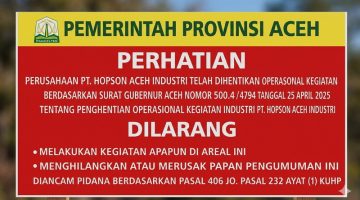 Dinas, Forum Pengawasan, dan Aparat Sudah Bersuara, Namun Produksi PT Hopson Disebut Tetap Berjalan Normal