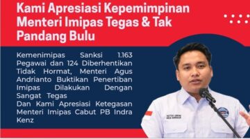 Kemenimipas Sanksi 1.163 Pegawai dan 124 Diberhentikan Tidak Hormat, Menteri Agus Andrianto Buktikan Penertiban Imipas Dilakukan Terbuka dan Tegas